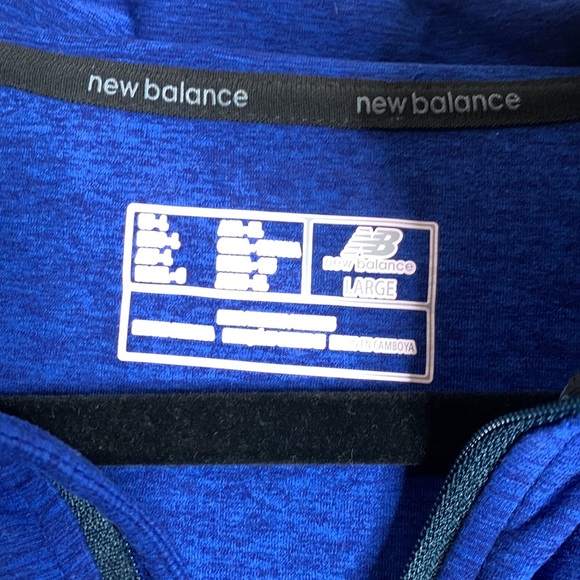 🫶🏽 New Balance 1/4 Zip-up Jacket Large - Picture 5 of 7